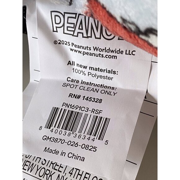 Peanuts Snoopy Small Dog Pet Cozy Cuddler Bed Christmas Doghouse 19 X 15 X 7” - Picture 10 of 13